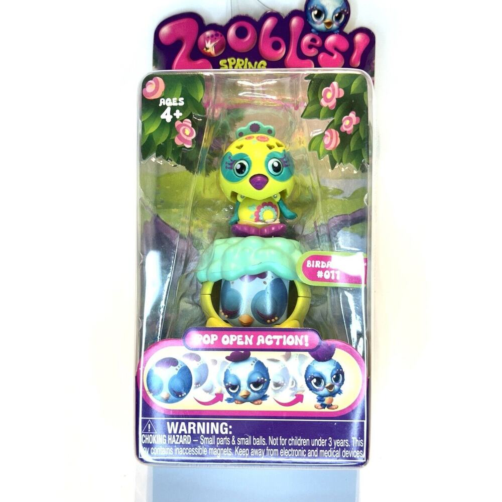 RARE Zoobles Petagonia Birdadette #011 Special Edition NEW Sealed Collectible